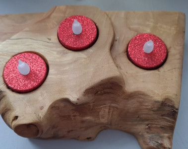 Terry, upcycled wooden candle holders.jpg